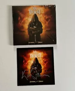 KK's Priest - Sermons Of The Sinner Autographed Signed CD By KK Downing - Picture 1 of 4