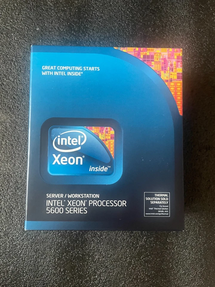 Intel BX80614X5675 SLBYL Xeon Processor X5675 12M Cache, 3.06 GHz, 6.40 GT/s NEW - Image 1 of 3