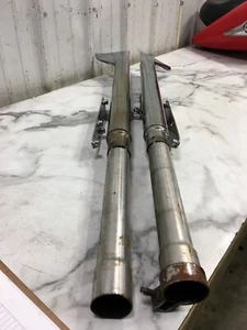 02 Kawasaki VN 1500 VN1500 L Vulcan Nomad muffler exhaust fish tail pipes - Picture 1 of 12