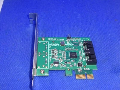 HIGH POINT ROCKET RAID 62X/62XM PCI-EXPRESS 2 PORT SATA KONTROLLER KARTE #GK5184 - Bild 1 von 4