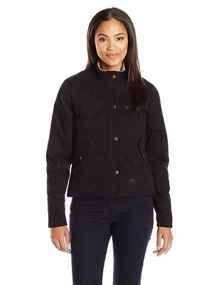 Key Apparel Women's Berber Lined Quilted Jacket, Black, 2XLR - Image 1 of 2