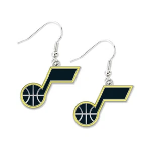 UTAH JAZZ - LOGOTIPO DEL EQUIPO - PENDIENTES COLGANTES - TOTALMENTE NUEVOS - NBA-ER-015-21 - Imagen 1 de 1