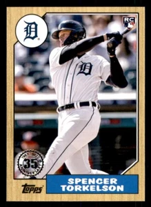 2022 Topps Update #87TBU-20 Spencer Torkelson '87 Throwback Rookie Card (RC) - Picture 1 of 3
