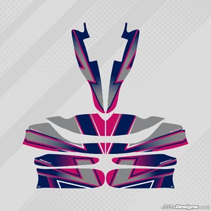 KOSMIC 2015 M5/M6/M7 STYLE FULL KART STICKER KIT - KARTING - OTK - JakeDesigns - Picture 1 of 1