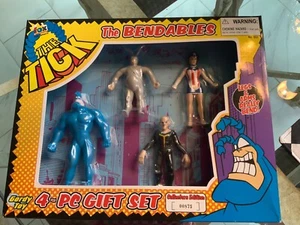 The Tick Bendables 4 pc Action Figure Set Gordy Toy. - Picture 1 of 4