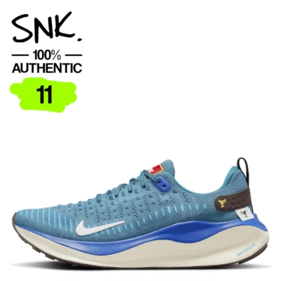 NIKE REACT INFINITY RUN 4 PRM mens running shoes FN4265-400 noise aqua US 11 - Image 1 of 4