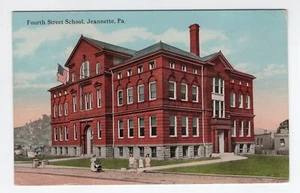JEANNETTE PA VIERTE STRASSENSCHULE VERSCHICKT 1919 - Bild 1 von 2