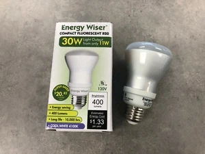 Energy Wiser 11W CFL R20 Floodlight Long Life 4100K - Picture 1 of 4