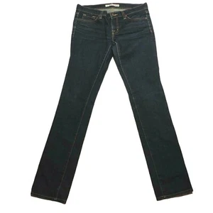 Jeans J Brand 27 donna Petite gamba a matita blu denim reale W30 L32 inchiostro  - Foto 1 di 8