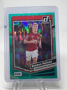 2023-24 Panini Donruss FIFA Teal /199 Rasmus Hojlund #94 - Picture 1 of 2