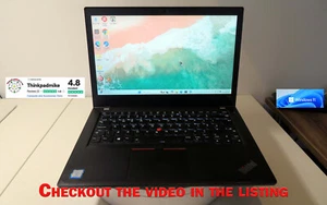 Lenovo ThinkPad T480 i7 8650U 64GB RAM 256GB + 512GB SSDs IPS FHD SCREEN (1134) - Picture 1 of 24