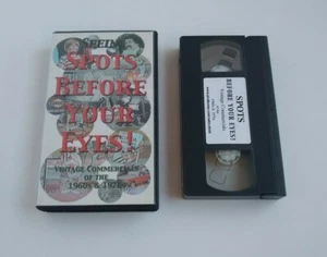 Seein' Spots Before Your Eyes Vintage Commercials 1960's & 1970's VHS - Picture 1 of 4