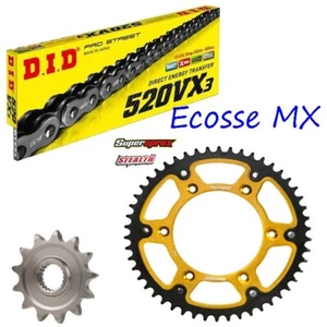 Kawasaki KX250 KX500 87-08 DID V Xring Chain Stealth Renthal Sprocket Kit - Picture 1 of 5