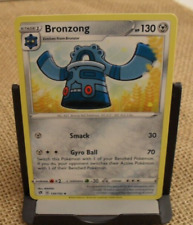 SHIPS SAME DAY Pokemon Card NM Bronzong 130/192 Stage 1 Metal Type 2020 Uncommon