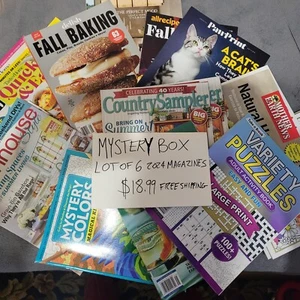 Mystery Box Konvolut 6 Zeitschriften 2025 ~ Beschreibung lesen ~ Better Homes & Gardens - Bild 1 von 2