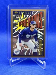2023 Topps Finest Flashbacks PHENOMS #51 JAMES OUTMAN RC Dodgers - Bild 1 von 2