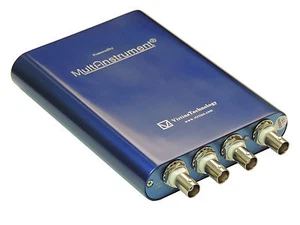 VT DSO-2A10E: 100 MHz 10 ~ 16 bits PC USB osciloscopio + generador de señal AWG de 200 MHz - Imagen 1 de 12
