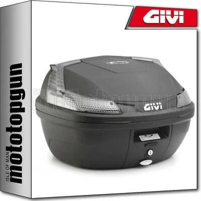 GIVI B37NT ESTUCHE SUPERIOR + HOJA DE CREMALLERA TRASERA HONDA CBR 500 R 2013 13 2014 14 2015 15 Foto 1 de 3