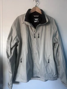 Helly Hansen Men's Crew Midlayer Sailing Jacket - White/Cream - Medium Pls Read - Picture 1 of 13