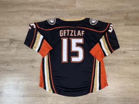 Anaheim Ducks NHL Boys YOUTH Sz L/XL Ryan Getzlaf #15 Jersey Embroidered Cover
