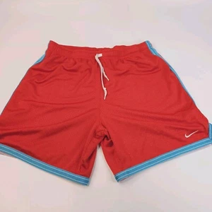 Nike Shorts Mens Size Small Mesh Red Blue Athletic Basketball Running Lined  - Picture 1 of 9