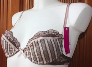 NEU BÜGEL PUSH-BH PASSIO 5382 mit SATIN 70 C PASSIONATA BÜGEL mocca rosa *364014 - Bild 1 von 5