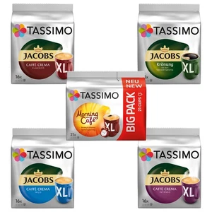 TASSIMO Vielfaltspaket XL Becherportion 5 Sorten Morning Café Mild Crema Intenso - Bild 1 von 11