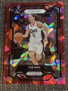 2024 Panini Prizm Draft Picks Basket Red Ice Prizm Sue Bird #58 UConn - Foto 1 di 2