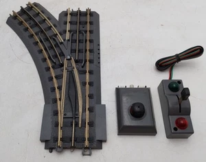 MTH 40-1005 O31 RealTrax Nickel Silver Left Hand Remote Switch Turnout  EX - Picture 1 of 4