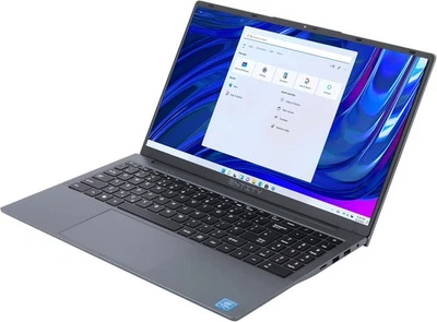 Entity Book Intel Celeron Win11 4GB RAM 128GB eMMC 15.6'' Laptop - Grey C+ - Image 1 of 4