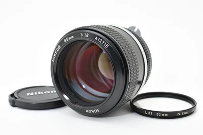 【MINT】 Nikon New Nikkor 85mm f/1.8 Non ai Portrait MF Lens Japan #5813 - Image 1 of 4