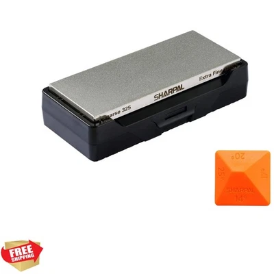 Afilador de cuchillos de diamante profesional 156N: grano grueso y extra fino, 6 x 2,5 pulgadas Foto 1 de 4