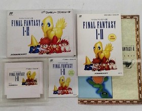 Square Final Fantasy I&II Famicom RPGs for Nintendo NES Games