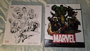 HARDCOVER BOOK - MARVEL - YEAR BY YEAR - A VISUAL CHRONICLE - UPDATED & EXPANDED - Picture 1 of 2