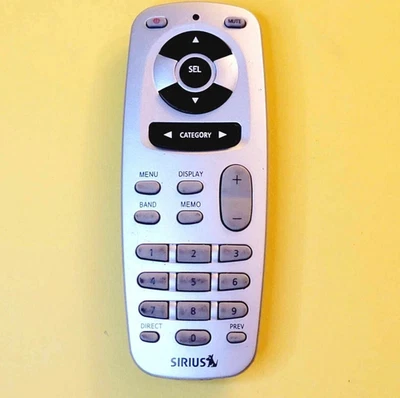 SIRIUS UNIVERSAL XM SATELLITE RADIO REMOTE CONTROL FOR SPORTSTER STARMATE ST1 - Image 1 of 4