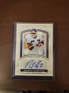 Rodney Hampton 2024 National Treasures Signatures AUTO Sl#'d 84/99 NY Giants  - Bild 1 von 2
