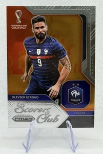 Oliver Giroud 2022 Panini Prizm FIFA World Cup Scorers Club #6 France - Picture 1 of 2