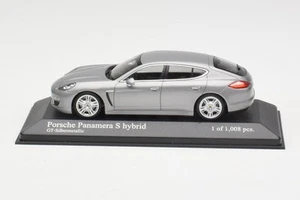400068250 Porsche Panamera 970 S Hybrid Silver Minichamps 1/43 - Imagen 1 de 4