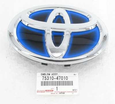 Genuine OEM Toyota Camry Avalon Prius Hybrid Front Grille Emblem 75310-47010 - Image 1 of 4