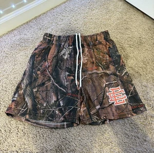 Orange EE camo shorts size medium - Picture 1 of 5