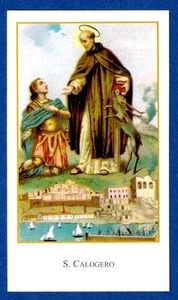 Santino Holy Card Image Pieuse  Heiligenbild S. Calogero - Picture 1 of 1