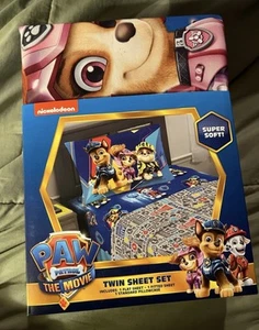 Nickelodeon Paw Patrol TO ADVENTURE CITY (3) piece TWIN Sheet Set - Picture 1 of 3