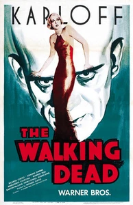 The Walking Dead (1936) Boris Karloff Película de terror póster impreso 2 - Imagen 1 de 1