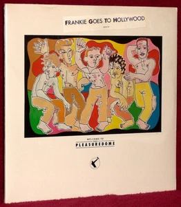 2 LP SEALED FRANKIE GOES TO HOLLYWOOD WELCOME TO THE PLEASUREDOME 1984 ISLAND - Picture 1 of 2