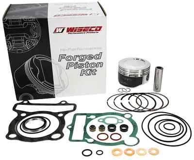 Kit de pistón de extremo superior Wiseco PK1002 1 mm más de 66 mm 10,25:1 CR para Honda ATC 185 200 Foto 1 de 3