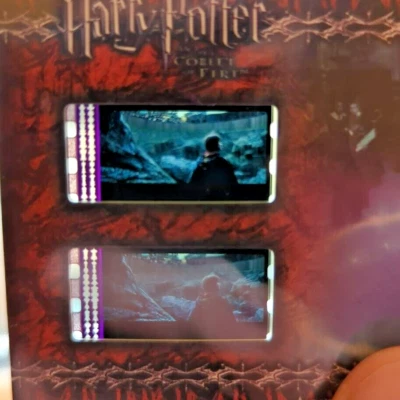 Harry Potter Goblet of Fire Film Cel Card CFC5 82/350 - Harry Task - Image 1 of 3