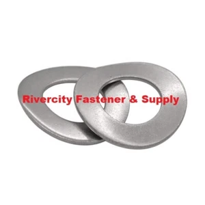 (25) 5/16" Stainless Steel Wave Curve Curved Washers 304 18-8 Stainless Type B - Picture 1 of 10