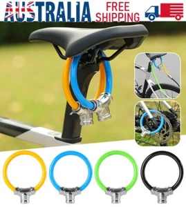 Bicycle Bike Frame Lock with Key Security Anti Theft Wheel Safe Ring Style - Picture 1 of 15
