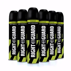 6X Right Guard Anti-Perspirant Deodorant Aerosol Total Defence 5 Fresh 150ml - Picture 1 of 8