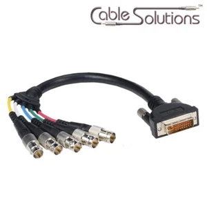 Liberty Premium Molded DVI Analogico a 5 BNC cavo femmina, 6 piedi E-DVI/A-5BNCF-6 - Foto 1 di 3